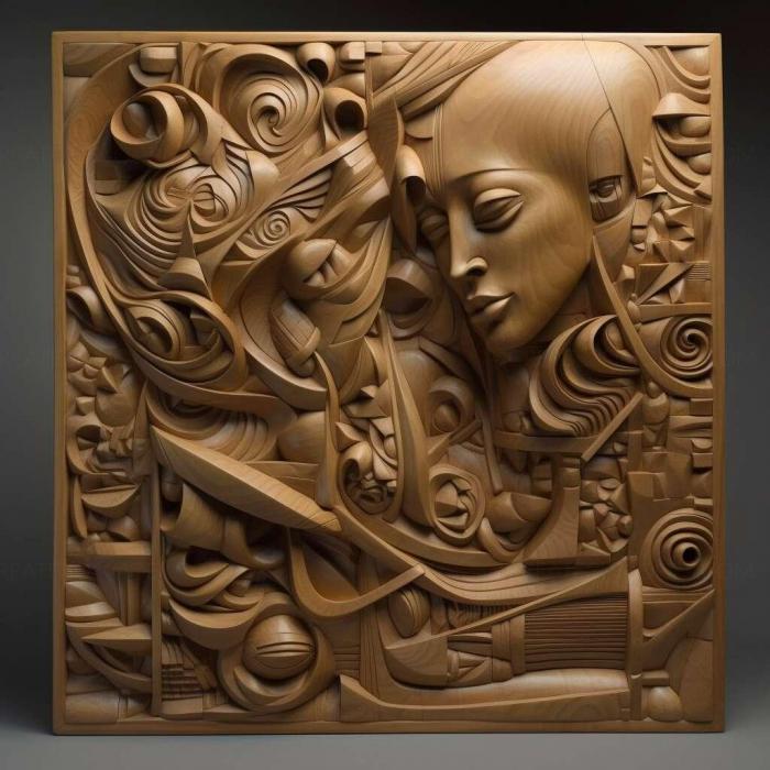 نموذج ثلاثي الأبعاد لآلة CNC 3D Art 